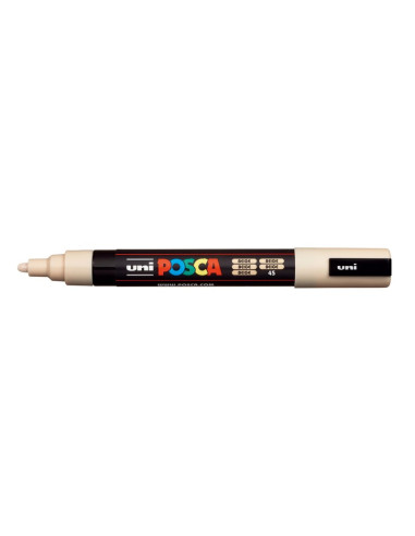 POSCA MARKER - BEIGE - 5M (1.8 - 2.5mm) - UNI - BALL