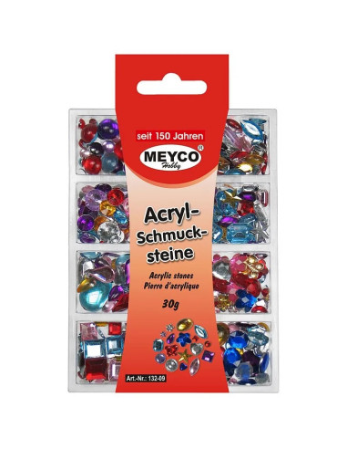 ACRYLIC CRYSTALS - 600pcs - MEYCO