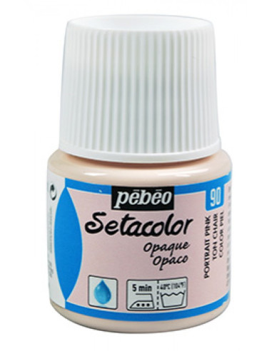 COLOR FOR FABRIC - PORTRAIT PINK - 45ml - PEBEO