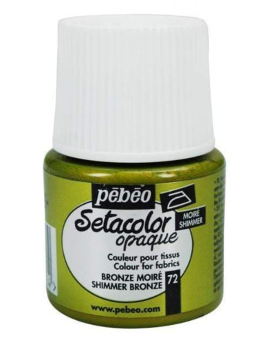 COLOR FOR FABRIC - SHIMMER BRONZE - 45ml - PEBEO