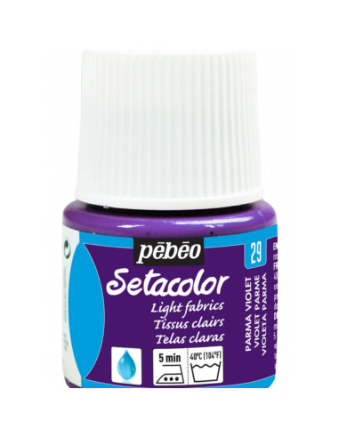 COLOR FOR FABRIC - PURPLE - 45ml - PEBEO
