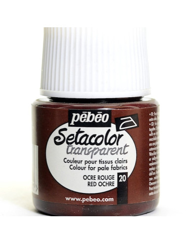 COLOR FOR FABRIC - RED OCHRA - 45ml - PEBEO