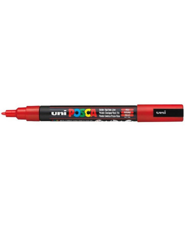 POSCA MARKER - RED - (1.3mm) - UNI - BALL