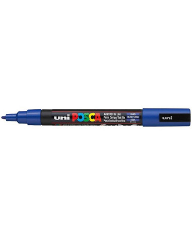 ΜΑΡΚΑΔΟΡΟΣ POSCA - BLUE - 3M (0.9 - 1.3mm) - UNI - BALL