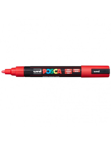 POSCA MARKER - RED - 5M (1.8 - 2.5mm) - UNI - BALL