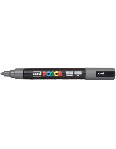 POSCA MARKER - DARK GREY - 5M (1.8 - 2.5mm) - UNI - BALL