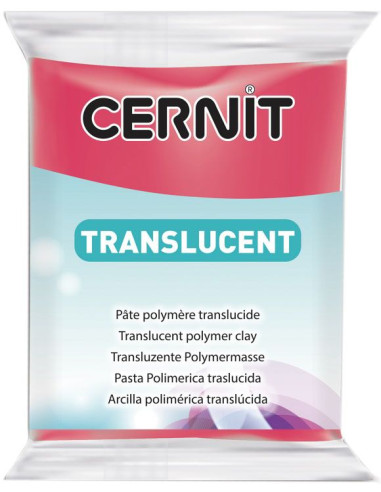 CERNIT TRANSLUCENT - RUBY RED - 56gr - CERNIT