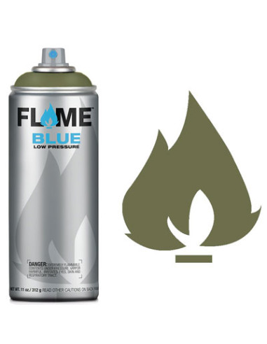 FLAME BLUE - CAMO GREEN - 400ml