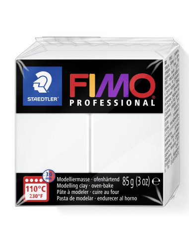 FIMO PROFESSIONAL - WHITE - 85gr - STAEDTLER