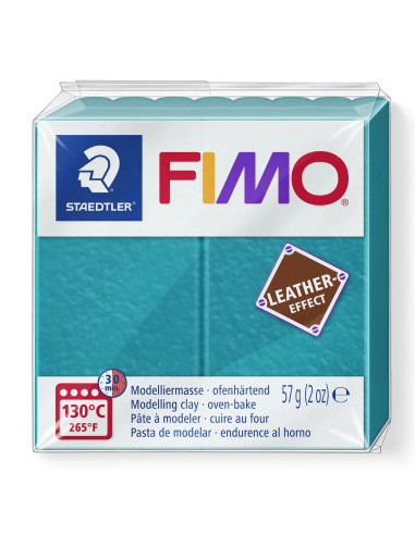 FIMO LEATHER - LAGOON - 57gr - STAEDTLER