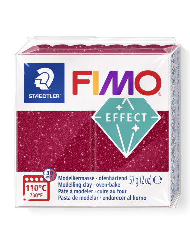 FIMO EFFECT GALAXY - RED - 57gr - STAEDTLER