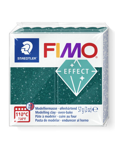 FIMO EFFECT GALAXY - GREEN - 57gr - STAEDTLER