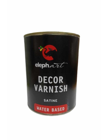 WATER-BASED VARNISH SATINE - ELEPHART - 1000ml - KARLAS