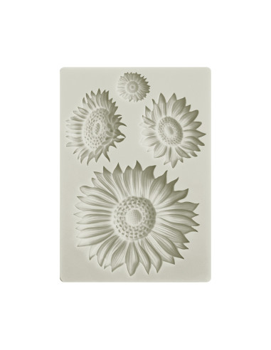SILICONE MOLD - SUNFLOWERS - Α6 - STAMPERIA