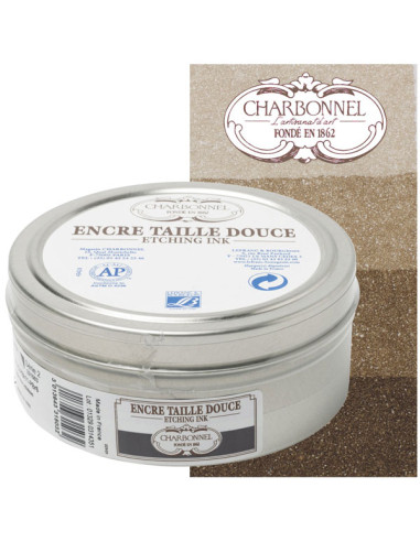 ETCHING INK - NATURAL UMBER - ( dt*** ) - 200ml - CHARBONNEL