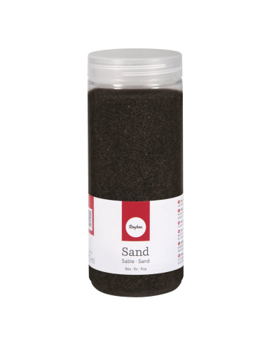 DECORATIVE SAND - BLACK - 0.1-0.5mm - 475ml - RAYHER