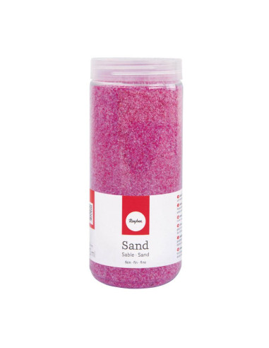 DECORATIVE SAND - PINK - 0.1-0.5mm - 475ml - RAYHER