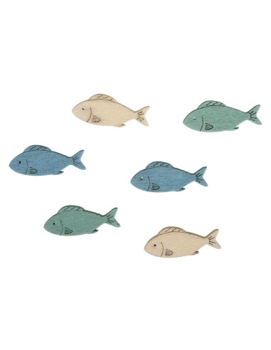 DECORATIVE FISH - 15pcs - 3x1cm - RAYHER