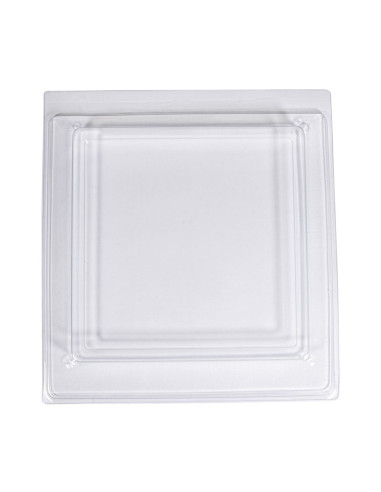 PLASTIC MOLD - SQUARE - 25x25x2cm - RAYHER