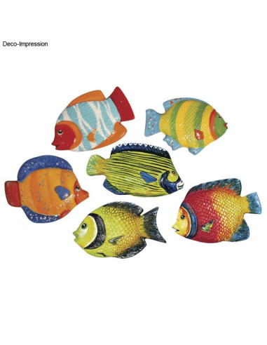 PLASTIC MOLD - FISHES - 9cm - RAYHER