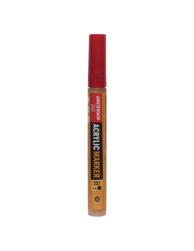 ACRYLIC MARKER - YELLOW OCHRE  (227) - 4mm - AMSTERDAM