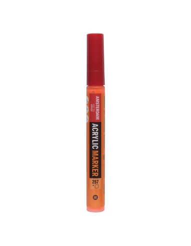 ACRYLIC MARKER - REFLEX ORANGE  (257) - 4mm - AMSTERDAM