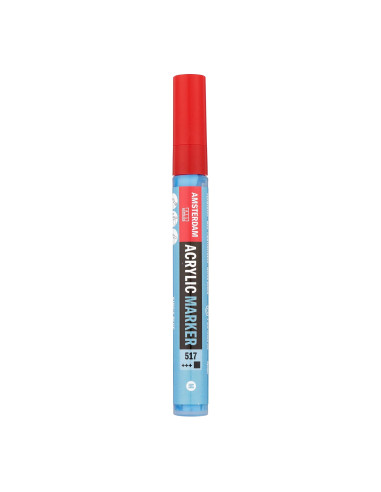 ACRYLIC MARKER - KING'S BLUE (517) - 4mm - AMSTERDAM