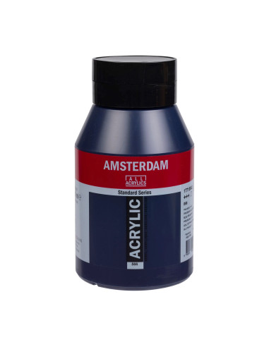 ACRYLIC - PRUSSIAN BLUE ( PHTHALO ) ( 566) - 1000ml - AMSTERDAM