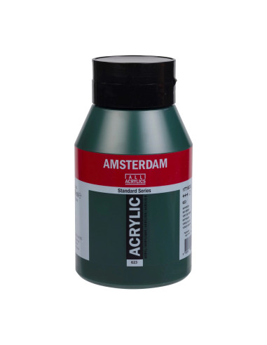 copy of ACRYLIC - NAPHTHOL RED MEDIUM ( 396 ) - 1000ml - AMSTERDAM