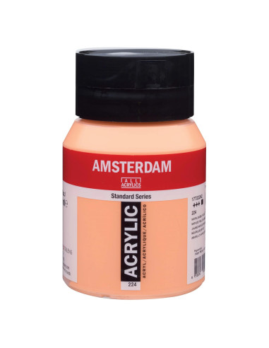 ACRYLIC - NAPLES YELLOW RED ( 224 ) - 500ml - AMSTERDAM