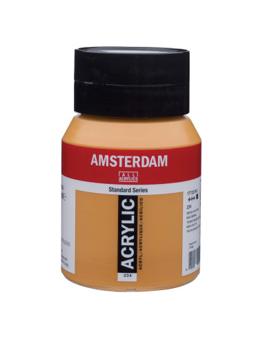 ACRYLIC - RAW SIENNA ( 234 ) - 500ml - AMSTERDAM