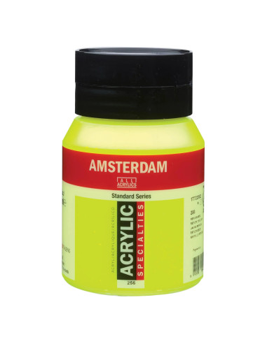 ACRYLIC - REFLEX YELLOW ( 256 ) - 500ml - AMSTERDAM