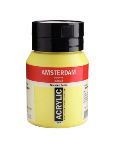 ACRYLIC - AZO YELLOW LEMON ( 267 ) - 500ml - AMSTERDAM