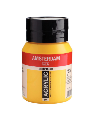 ACRYLIC - AZO YELLOW MEDIUM ( 269 ) - 500ml - AMSTERDAM