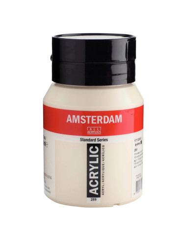 ACRYLIC - TITANIUM BUFF LIGHT ( 289 ) - 500ml - AMSTERDAM