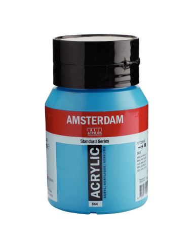 ACRYLIC - BRILLIANT BLUE ( 564 ) - 500ml - AMSTERDAM