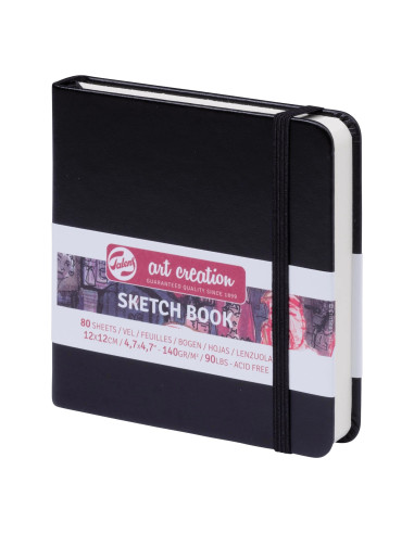 SKETCHBOOK - 12x12cm - 140gr - 80 SHEETS - TALENS