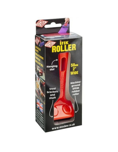 RUBBER ROLLER - RETAIL INK ROLLER - 5cm - ESSDEE