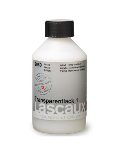 WATER-BASED VARNISH - GLOSSY - 250ml - LASCAUX