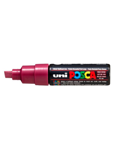 POSCA MARKER - METALLIC RED - 8K (8mm) - UNI - BALL