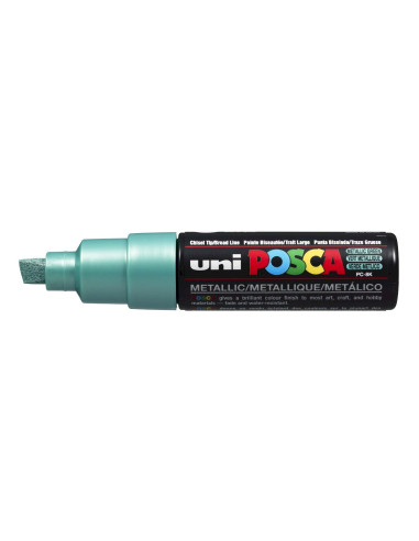 POSCA MARKER - METALLIC GREEN - 8K (8mm) - UNI - BALL