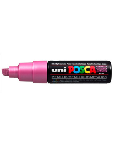 POSCA MARKER - METALLIC PINK - 8K (8mm) - UNI - BALL