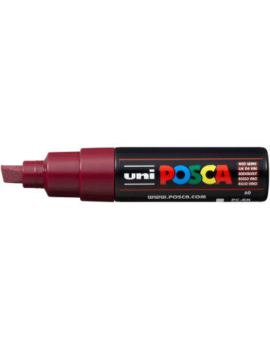 POSCA MARKER - RED WINE - 8K (8mm) - UNI - BALL