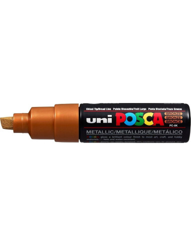 POSCA MARKER - METALLIC BRONZE - 8K (8mm) - UNI - BALL