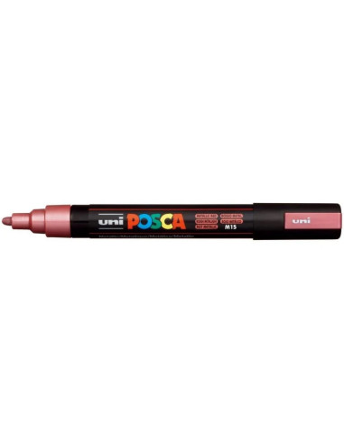 POSCA MARKER - METALLIC RED - 5M (1.8 - 2.5mm) - UNI - BALL