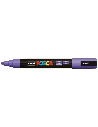 POSCA MARKER - LILAC - 5M (1.8 - 2.5mm) - UNI - BALL