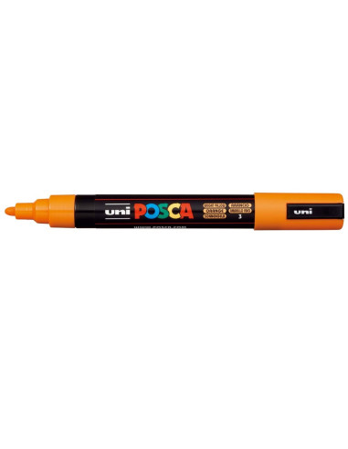 POSCA MARKER - BRIGHT ORANGE - 5M (1.8 - 2.5mm) - UNI - BALL