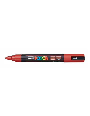 POSCA MARKER - RUBY RED - 5M (1.8 - 2.5mm) - UNI - BALL