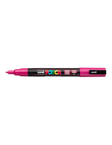 POSCA MARKER - FUCHSIA - 3M (0.9 - 1.3mm) - UNI - BALL