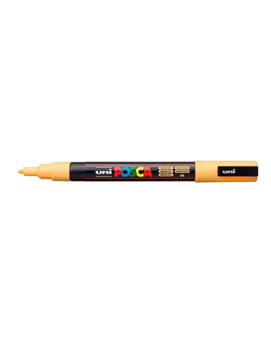 POSCA MARKER - APRICOT - 3M (0.9 - 1.3mm) - UNI - BALL